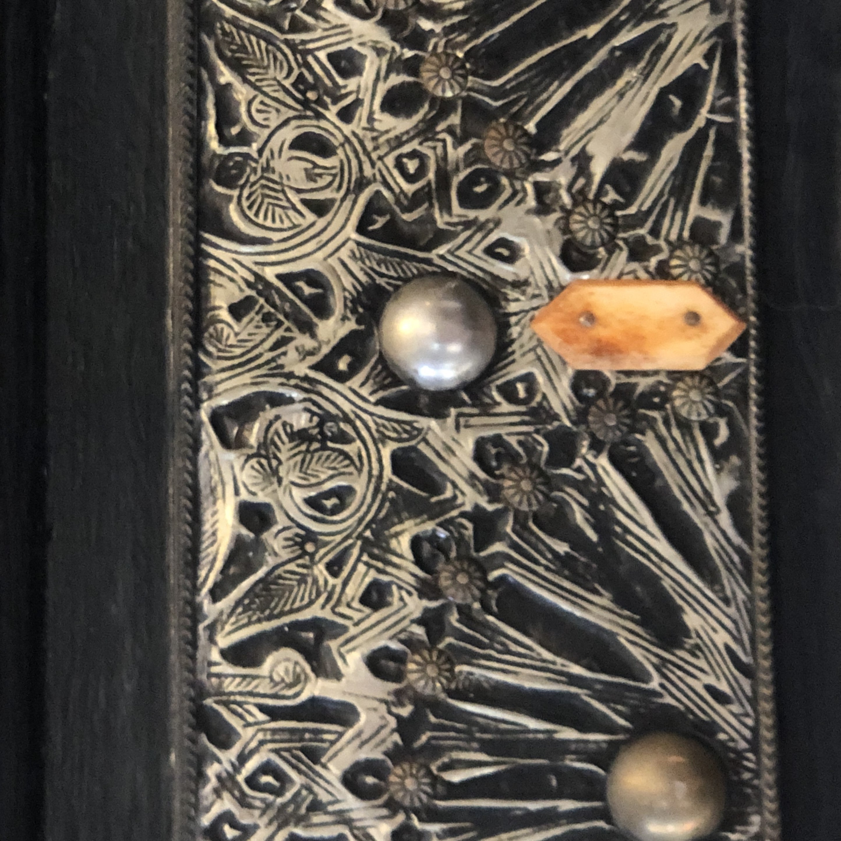 Moroccan Metalwork and Timber Door