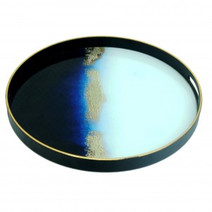 Hampton Blue Sea Round Tray