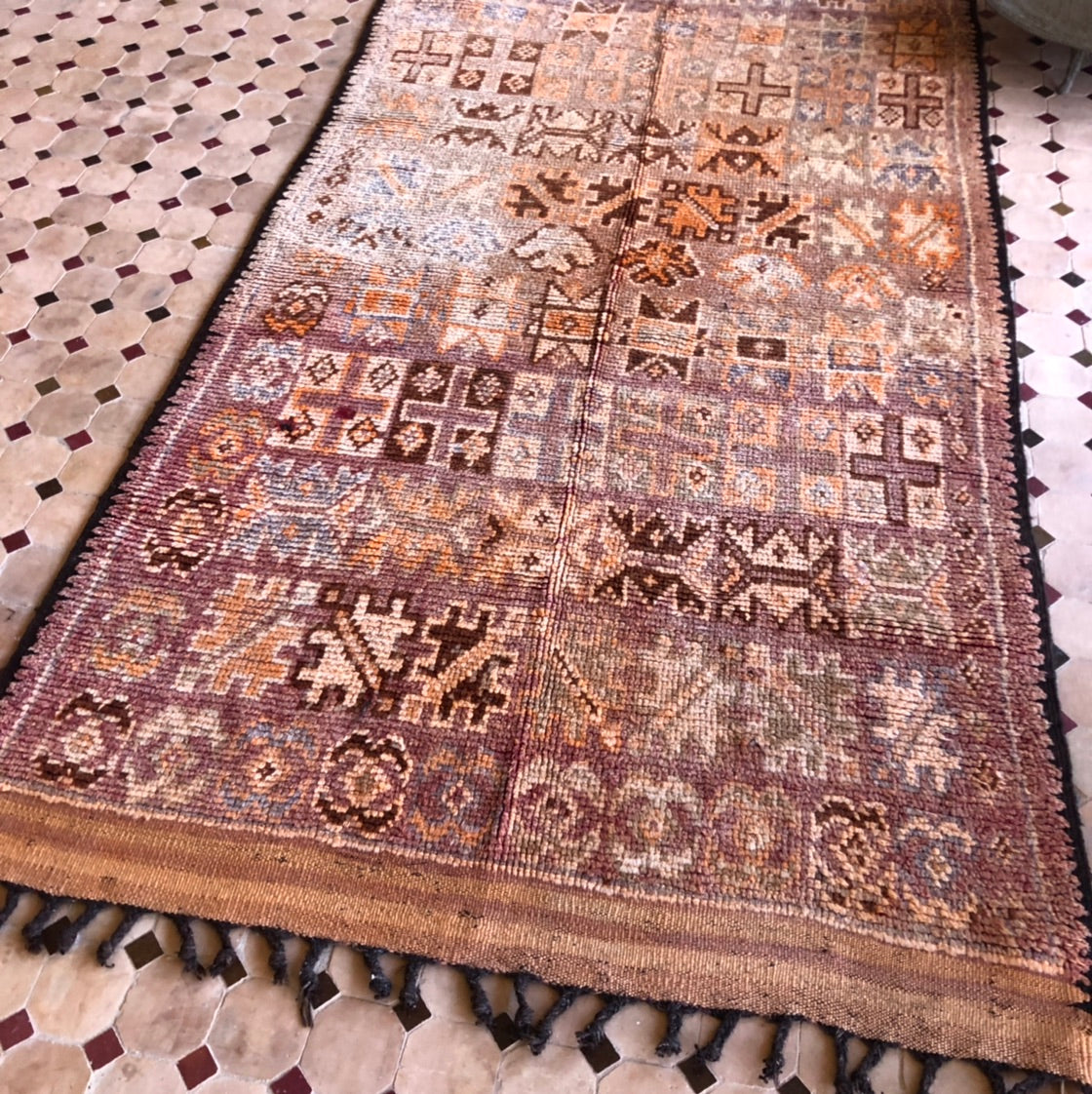 ** IN STOCK ** Vintage Haouz Carpet