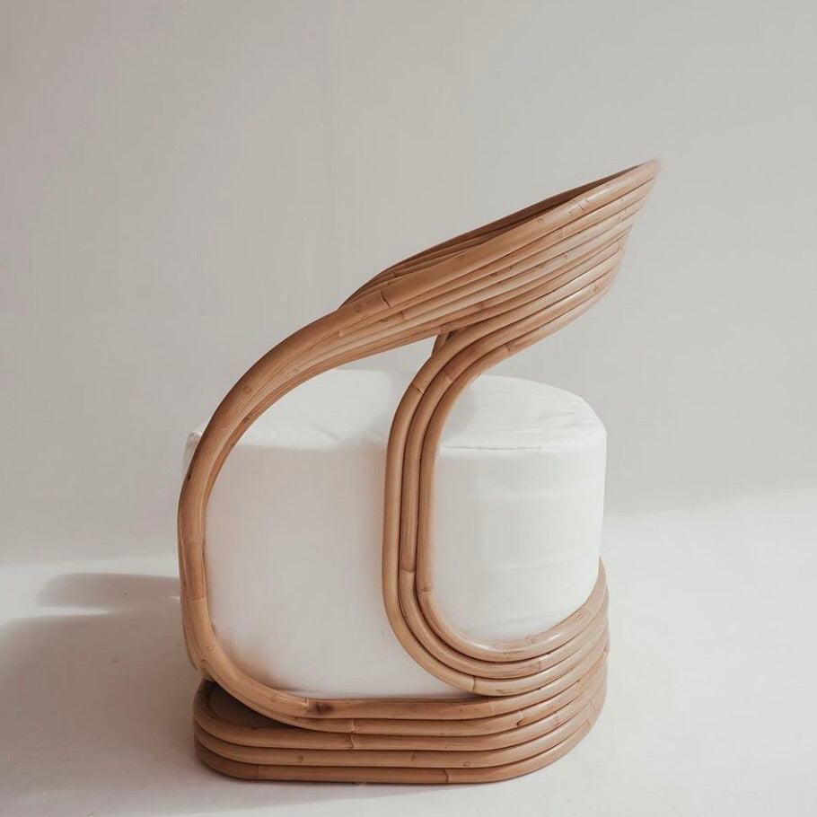 Rattan Retro Beach Chair