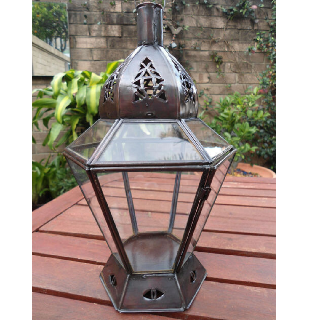 Rabat Fretwork Lantern