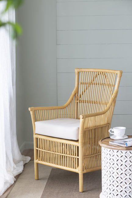 Caloundra Rattan Armchair with Cushion