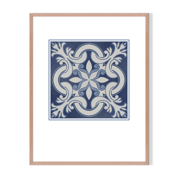 Blue Tile III Artwork