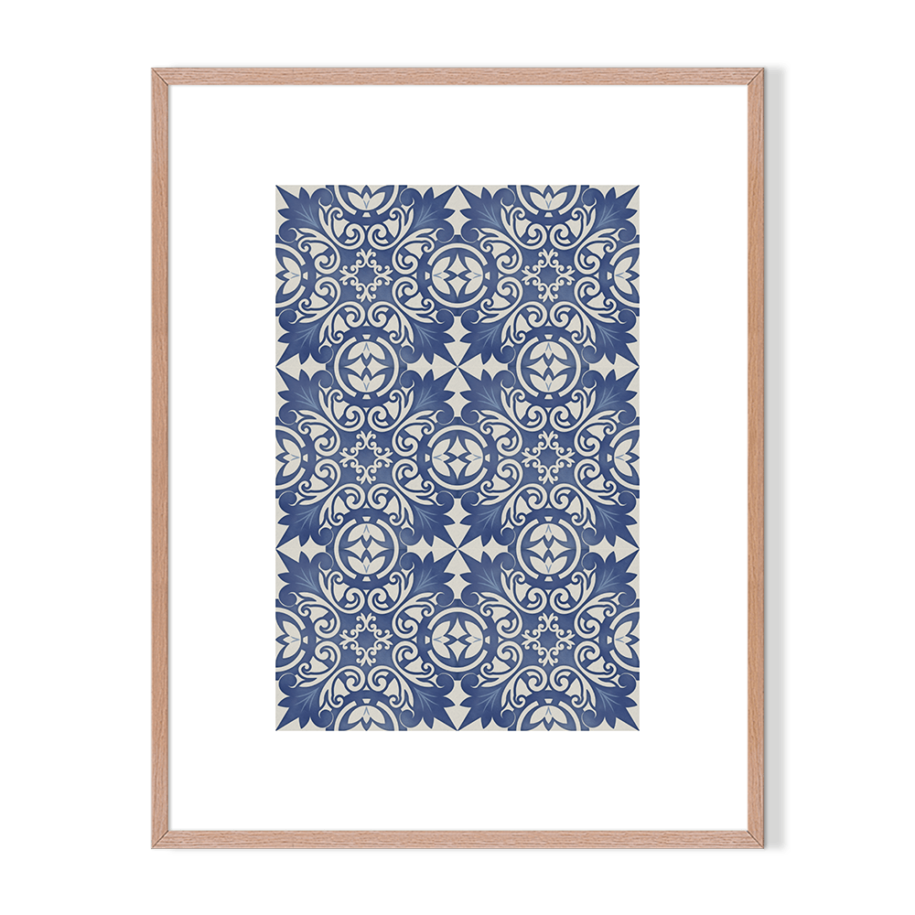 Blue Tile VI Artwork