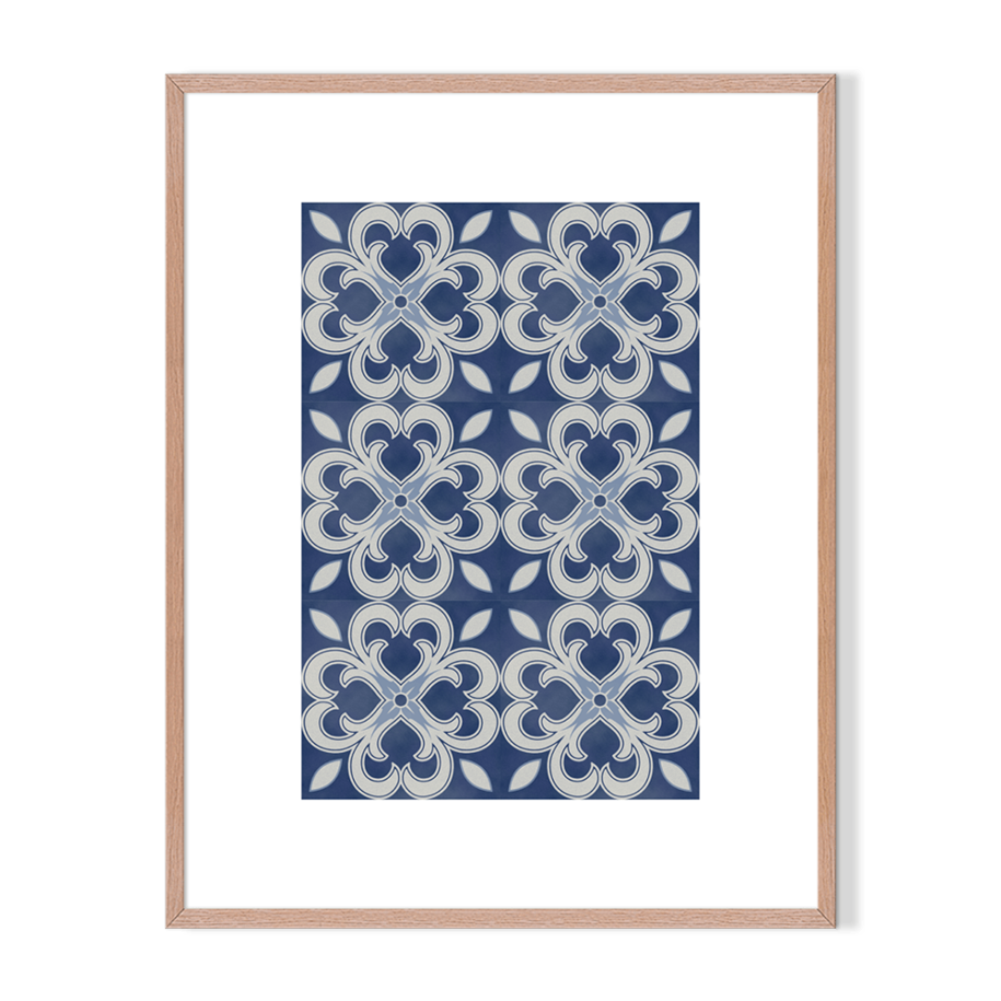 Blue Tile VIII Artwork