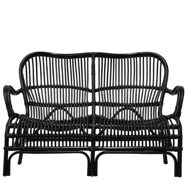 Handmade Classic Rattan Two Seater