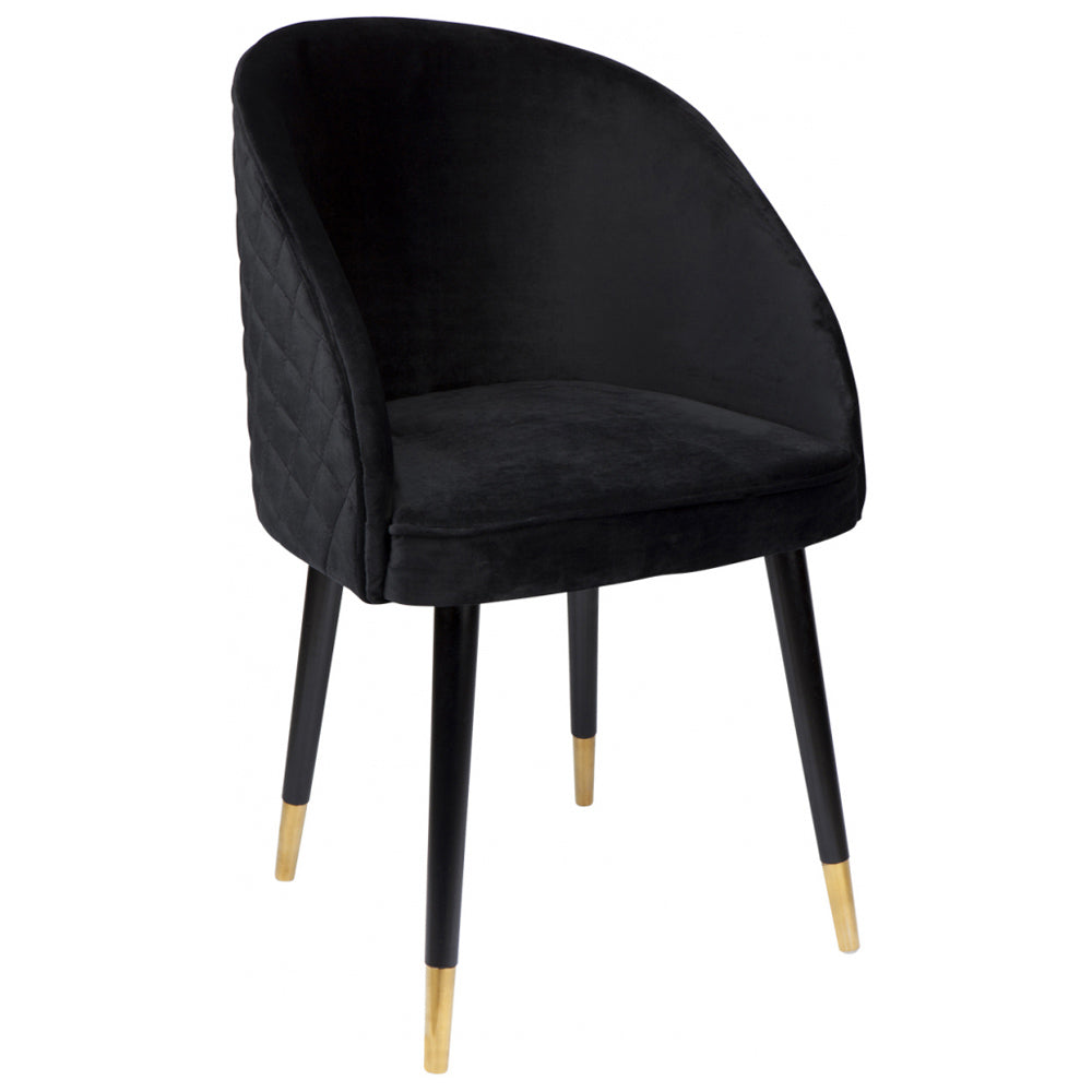 Reed Arm Chair in Black