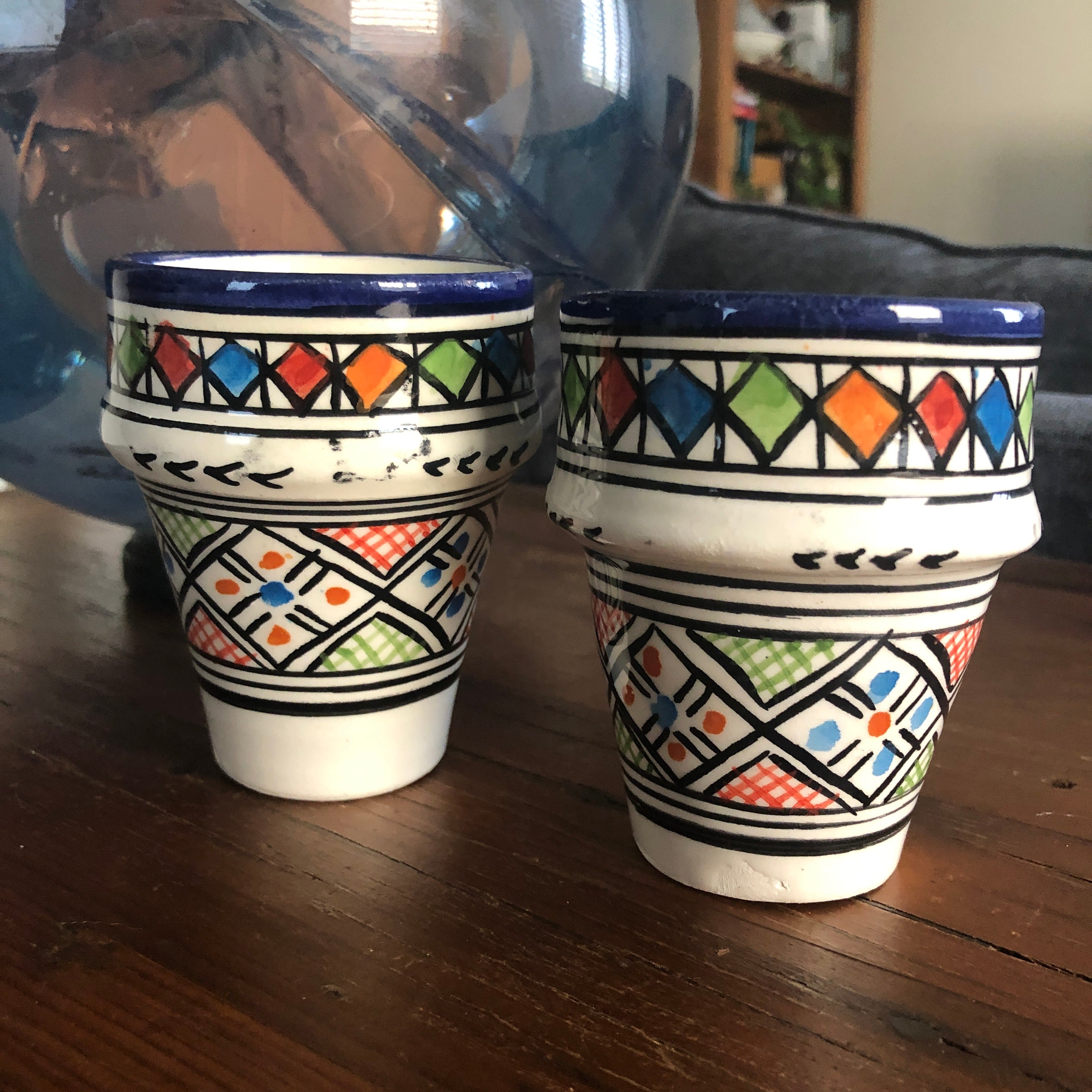 Tangier Multi-Coloured Tea Cup