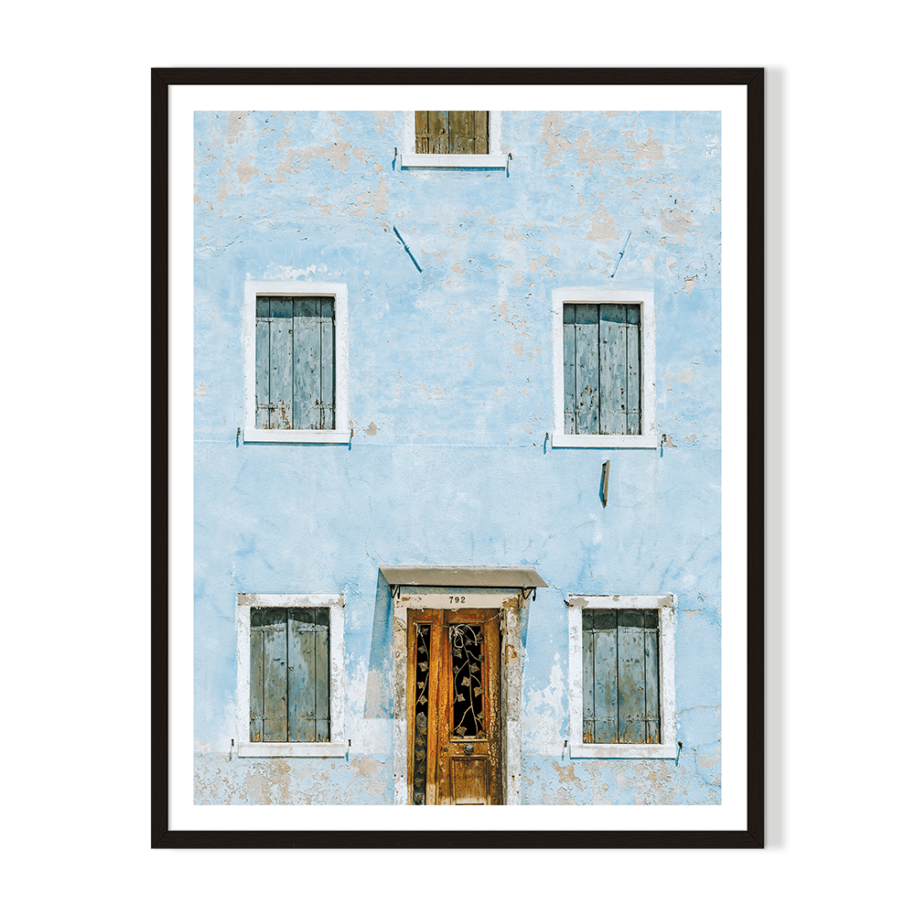 Blue Shutters Art Work