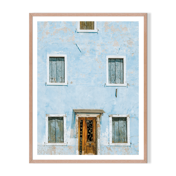 Blue Shutters Art Work