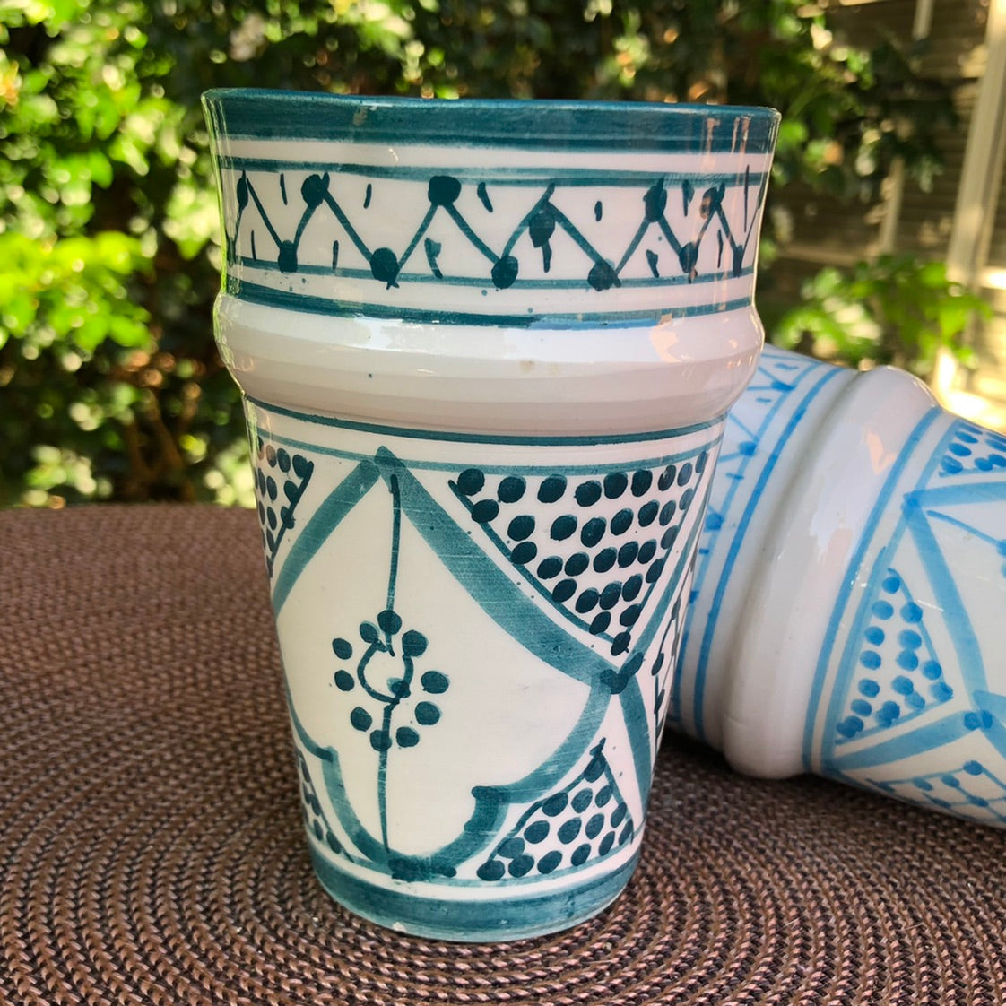 Genuine Rabat Safi Traditional Mug in Teal