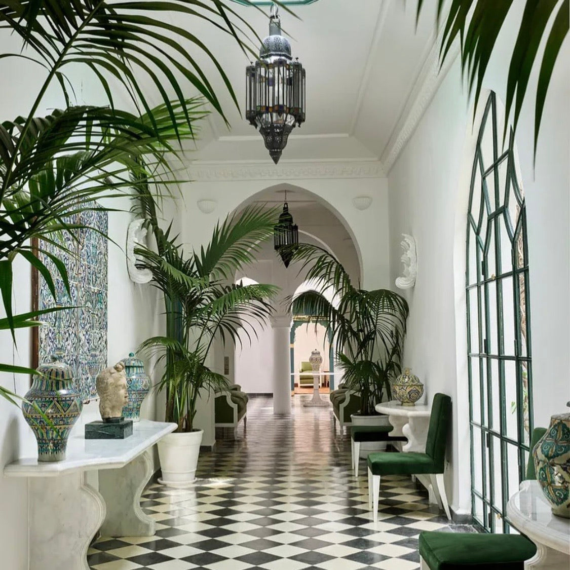 Large Moroccan Hanging Pendant Light