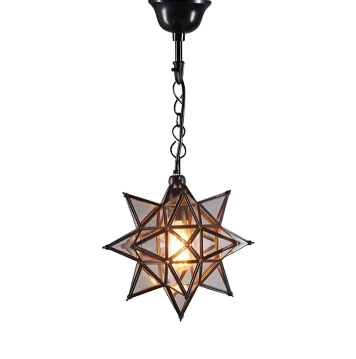 Handmade Star Pendant Light