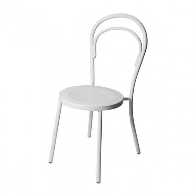Bentwood Metal Chair - White - Clearance - 1 only left