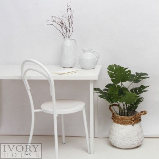 Bentwood Metal Chair - White - Clearance - 1 only left