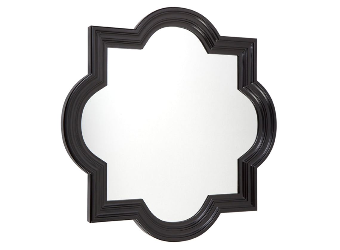 Large Marrakech Wall Mirror In Black