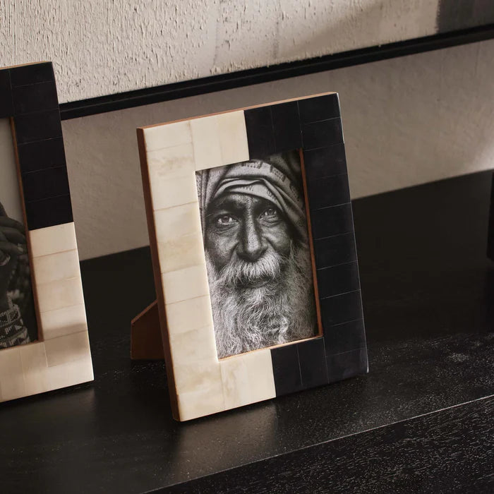Sadhu Bone Photo Frame 4" by 6"