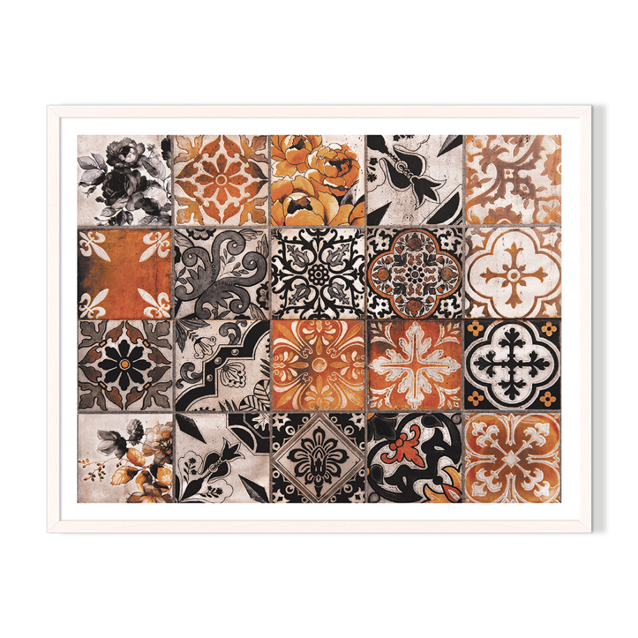 Moorish Orange Art Work