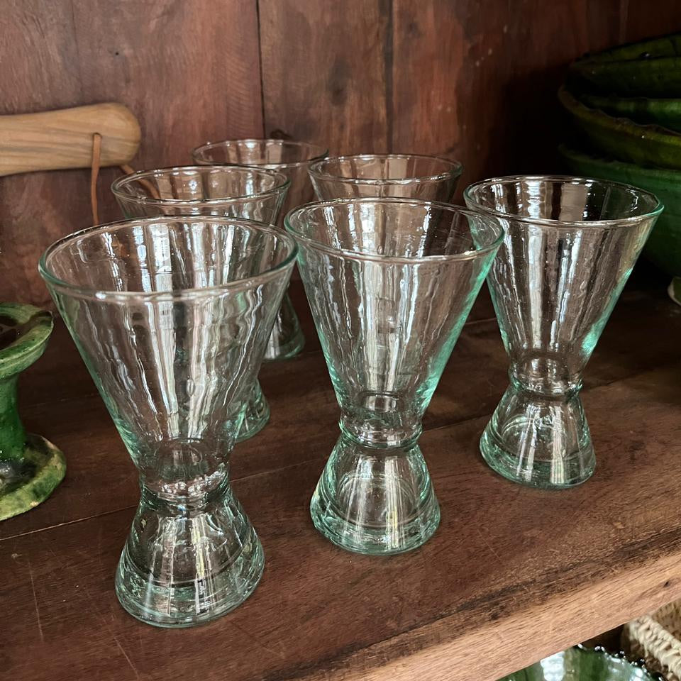 Moroccan Beldi Wine Glasses - Set of 4