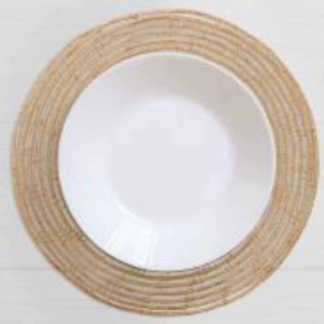 Magpie Palm Fibre Round Placemat (Set of 4)