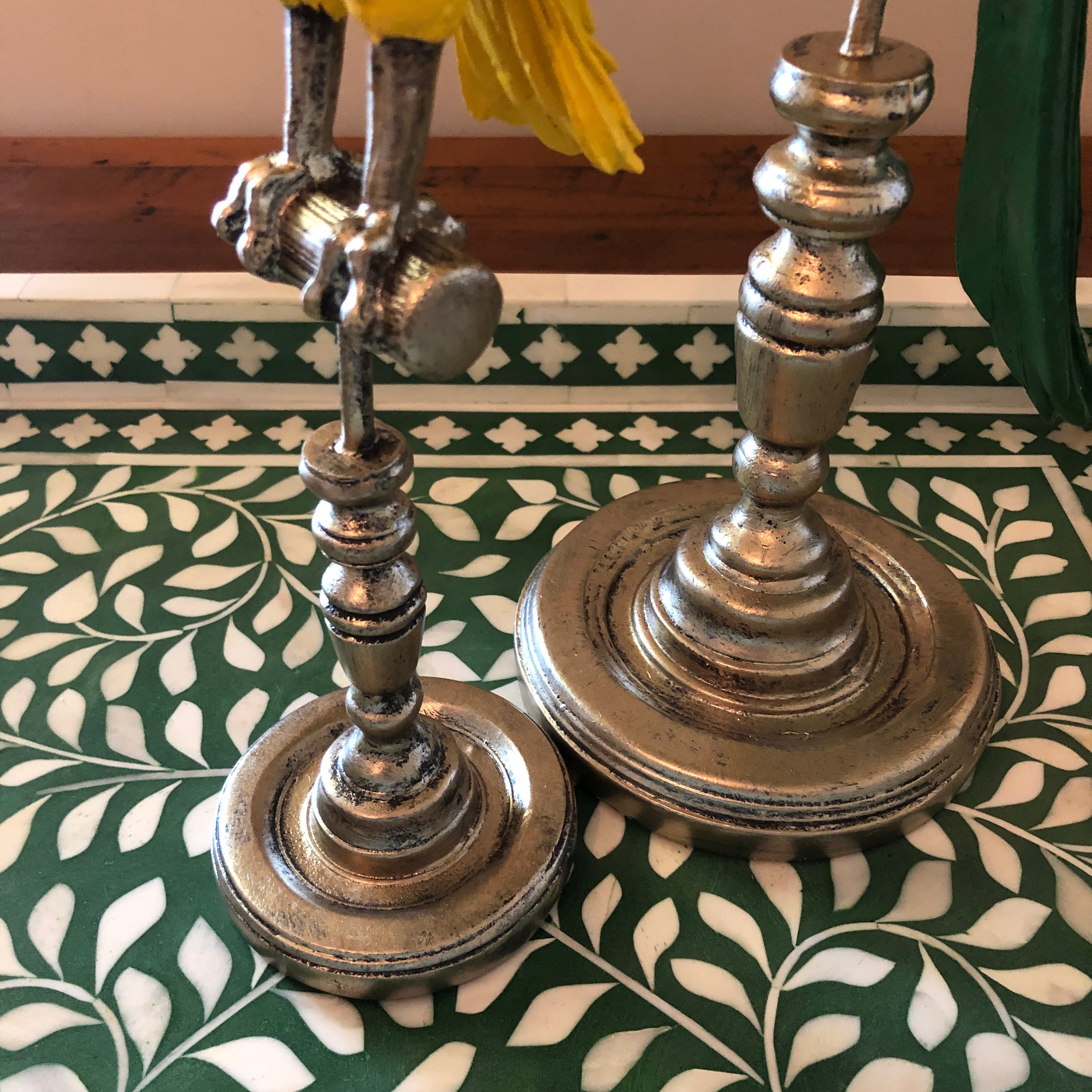 Ornamental Emperor Parrot in Sunny Yellow