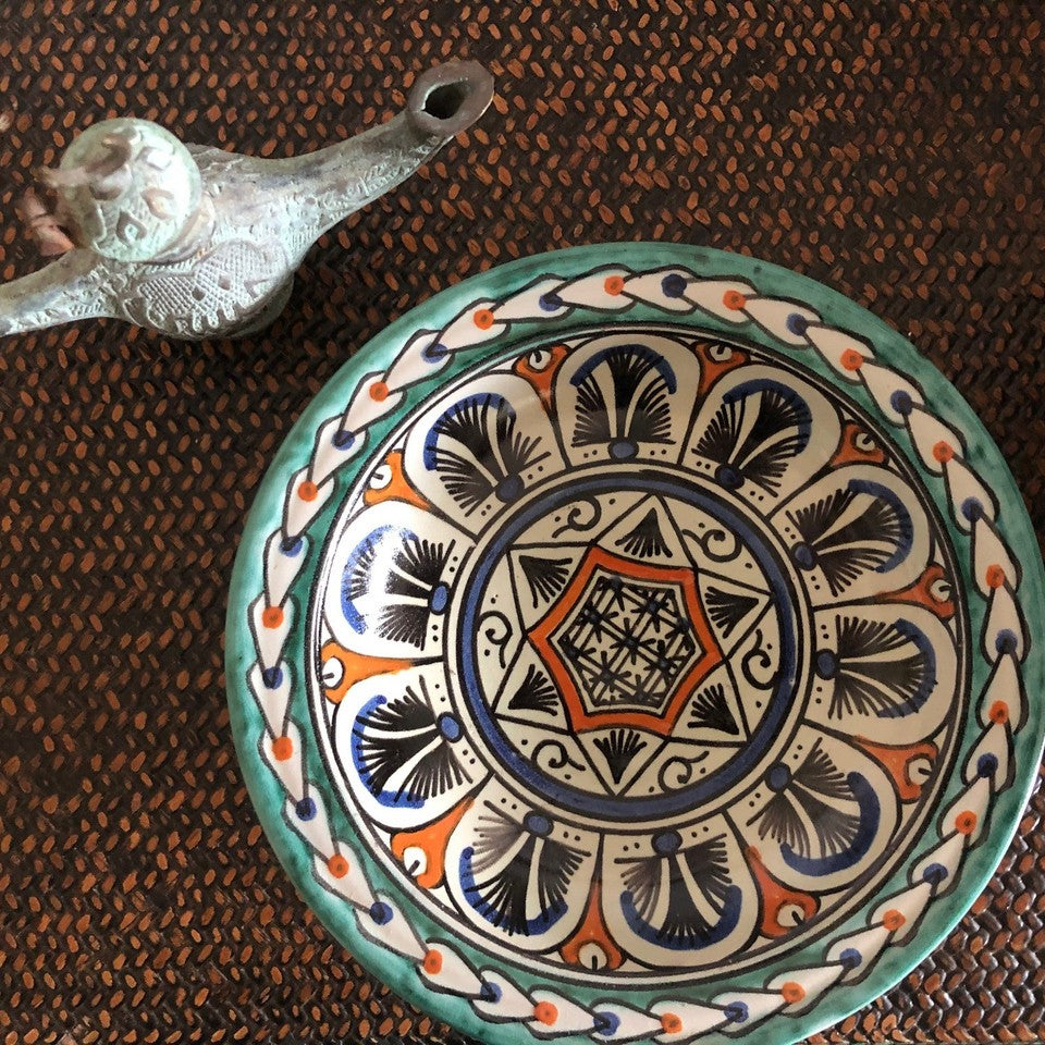 Moorish Fez Shallow Bowl