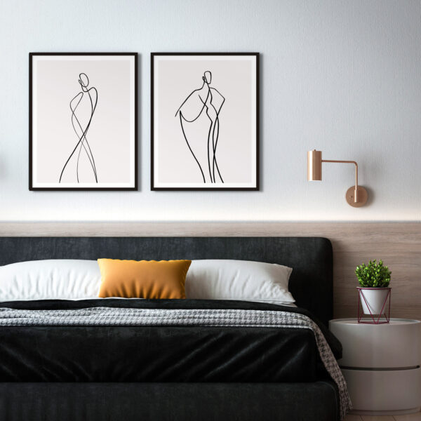 Line Girl II Artwork