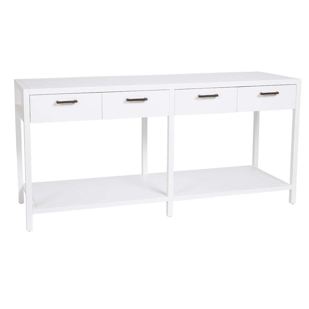 Abba 4 Drawer Console