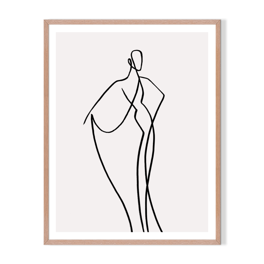 Line Girl II Artwork