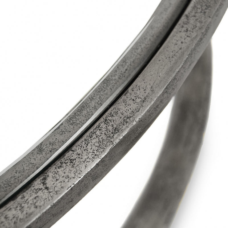 Belmond Round Coffee Table in Pewter