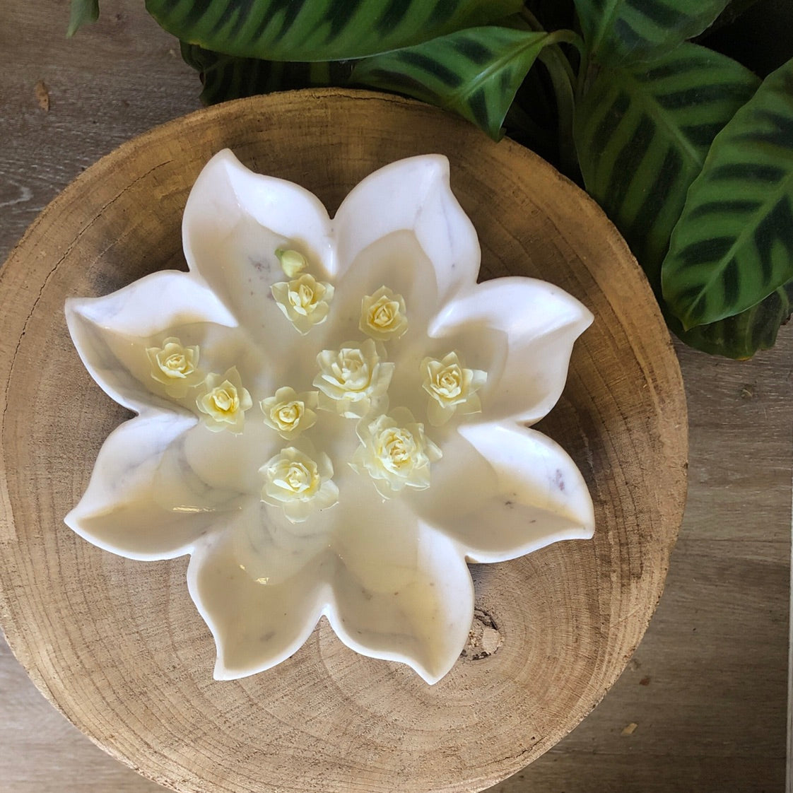 Banswara Lily Marble Bowl