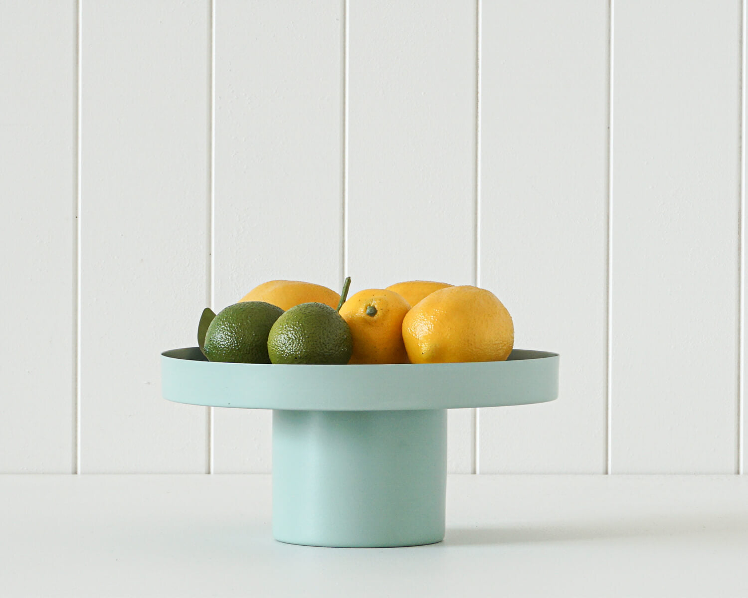 Miami Metal Tray in Aqua