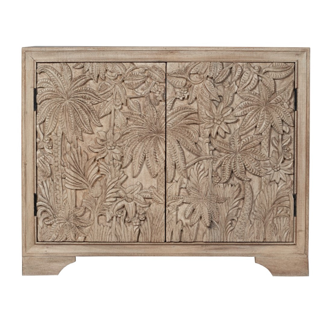 Castaway 2 Door Cabinet in Almond