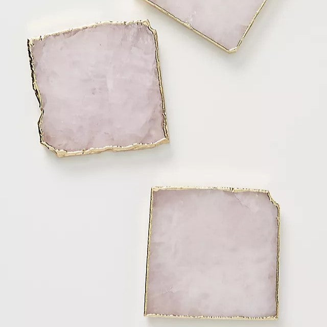 Agate Coaster in Pink