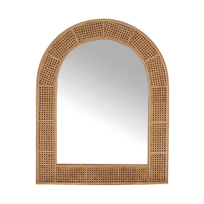 Aloha Rattan Arc Mirror