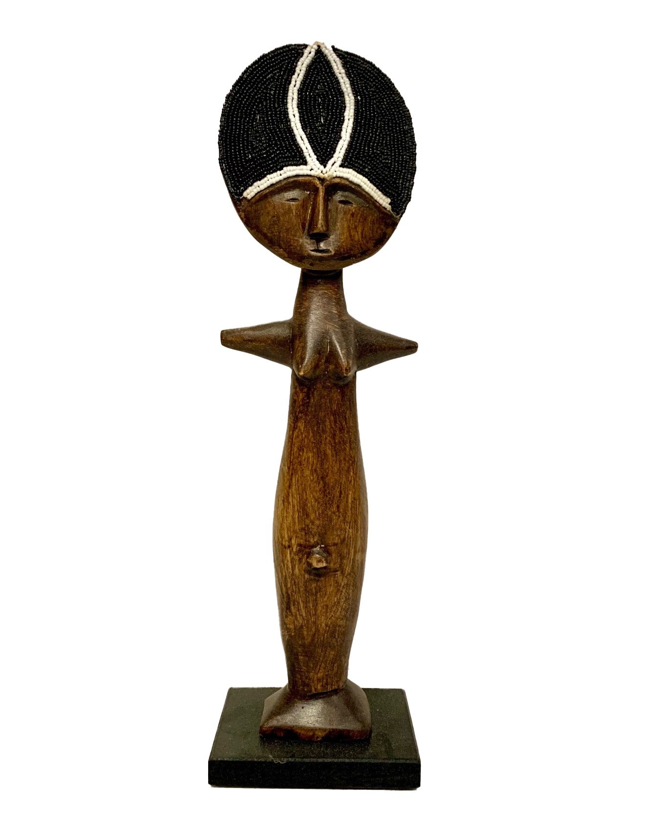 Ashanti Fertility Doll in White