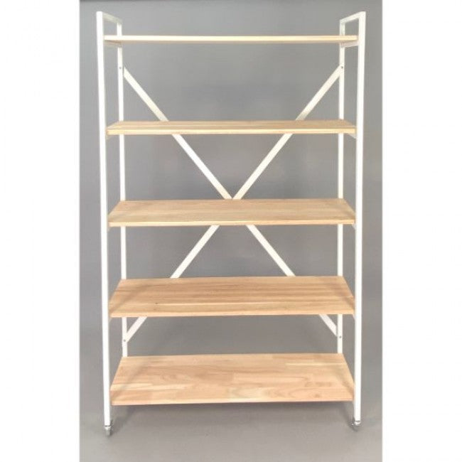 Attic Shelf Unit in White