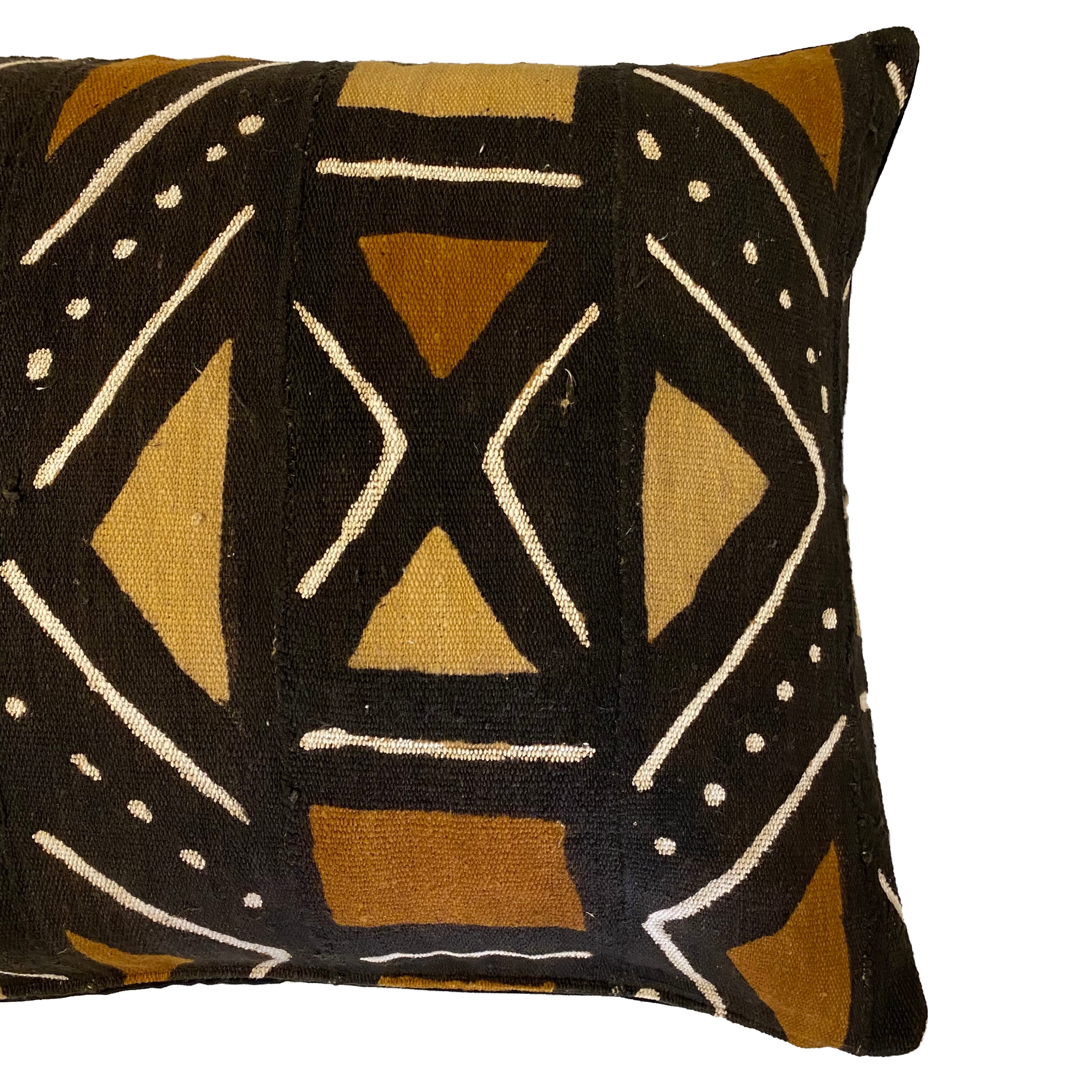 Authentic Earthtone Mudcloth Cushion (B)