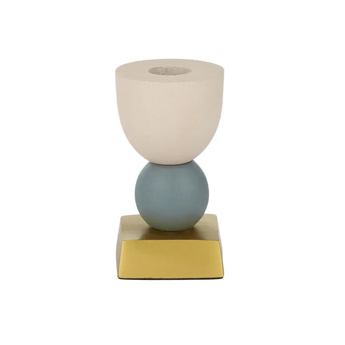 Frankie Metal Candle Holder - Short