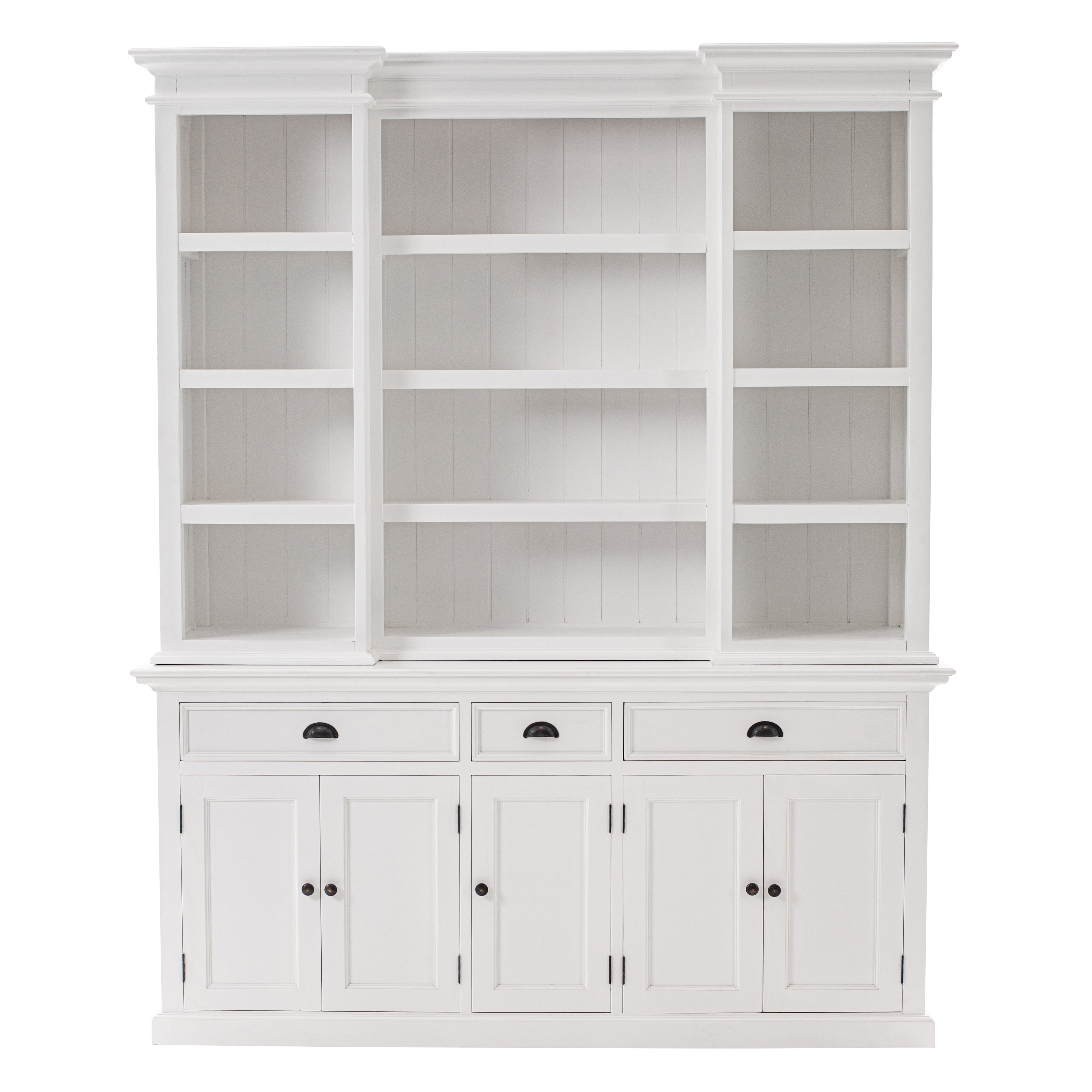 Tiana Beach Kitchen Hutch Unit with Five Doors Three Drawers