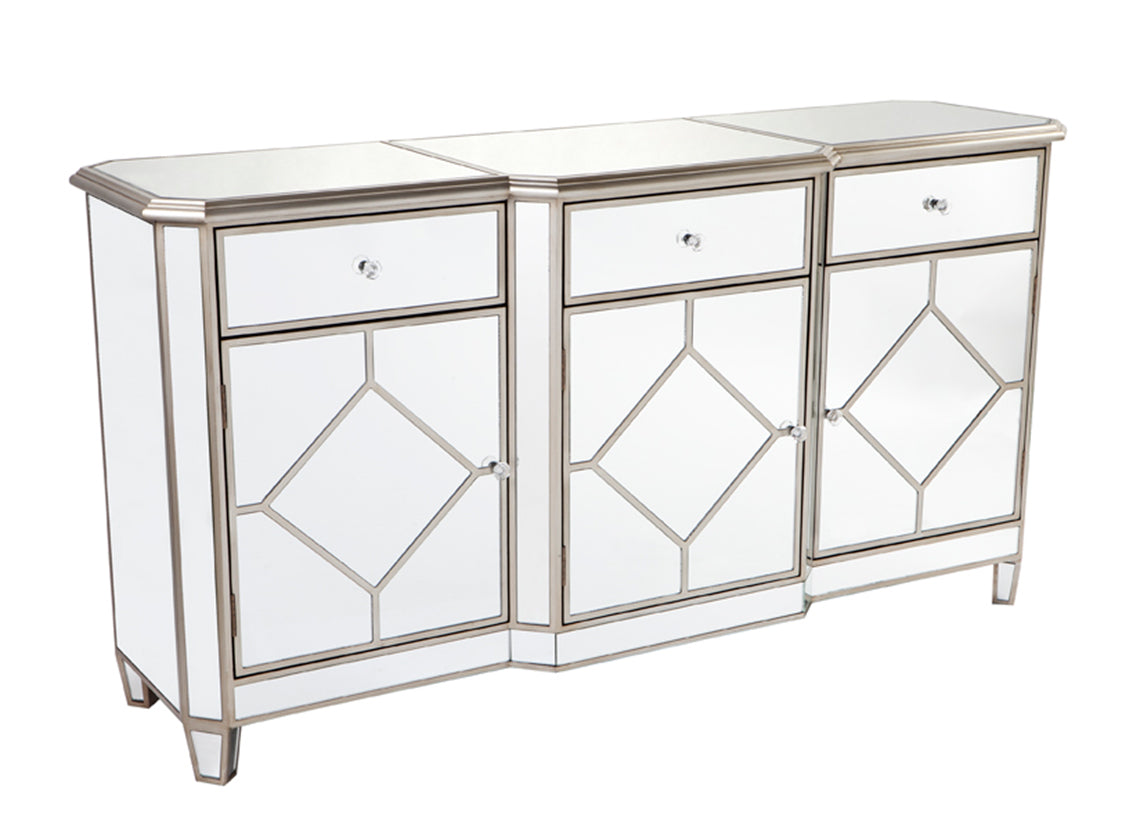 Kensington Buffet In Antique Silver