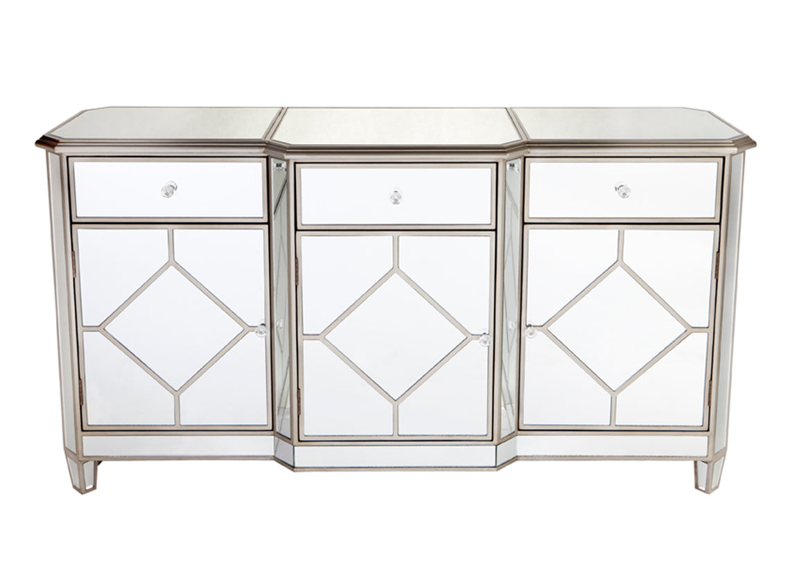 Kensington Buffet In Antique Silver