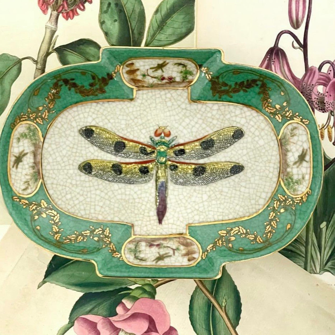 Libelula Dish in Green