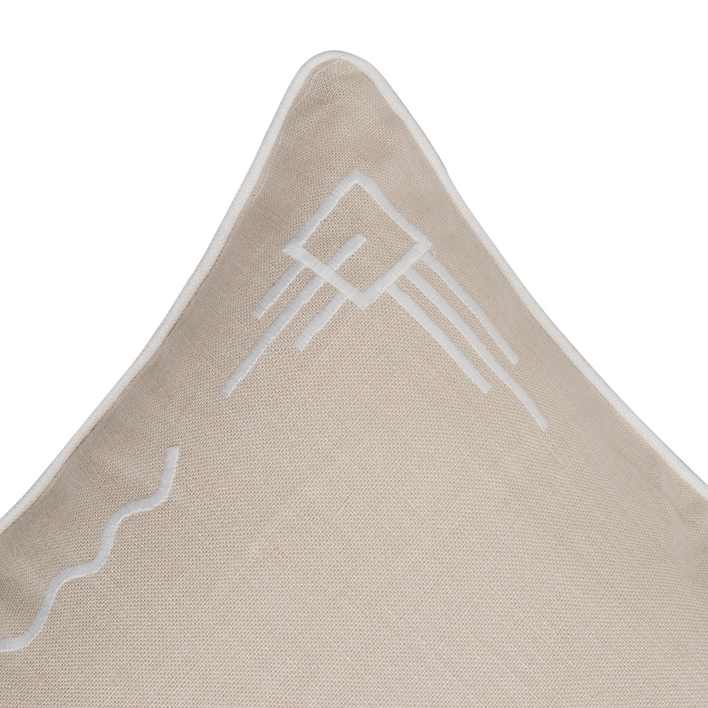 Coco Chanel Embroidered Cushion