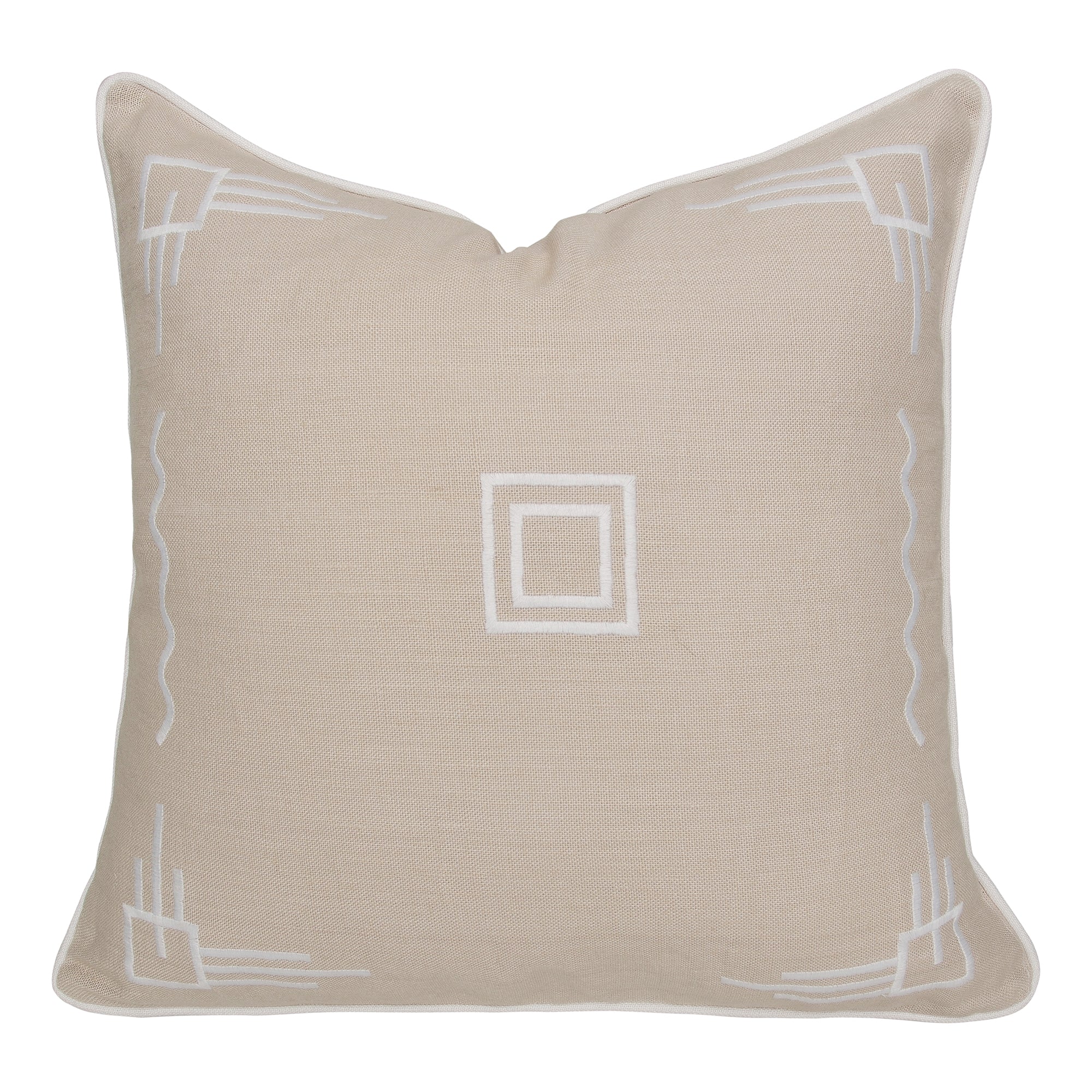 Coco Chanel Embroidered Cushion