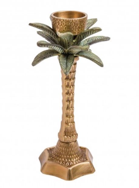 Brass Palma Votive Holder