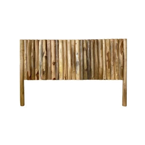 Branch Bedhead In Natural Teak