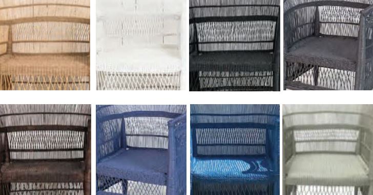 Genuine Malawi Chair in Blue