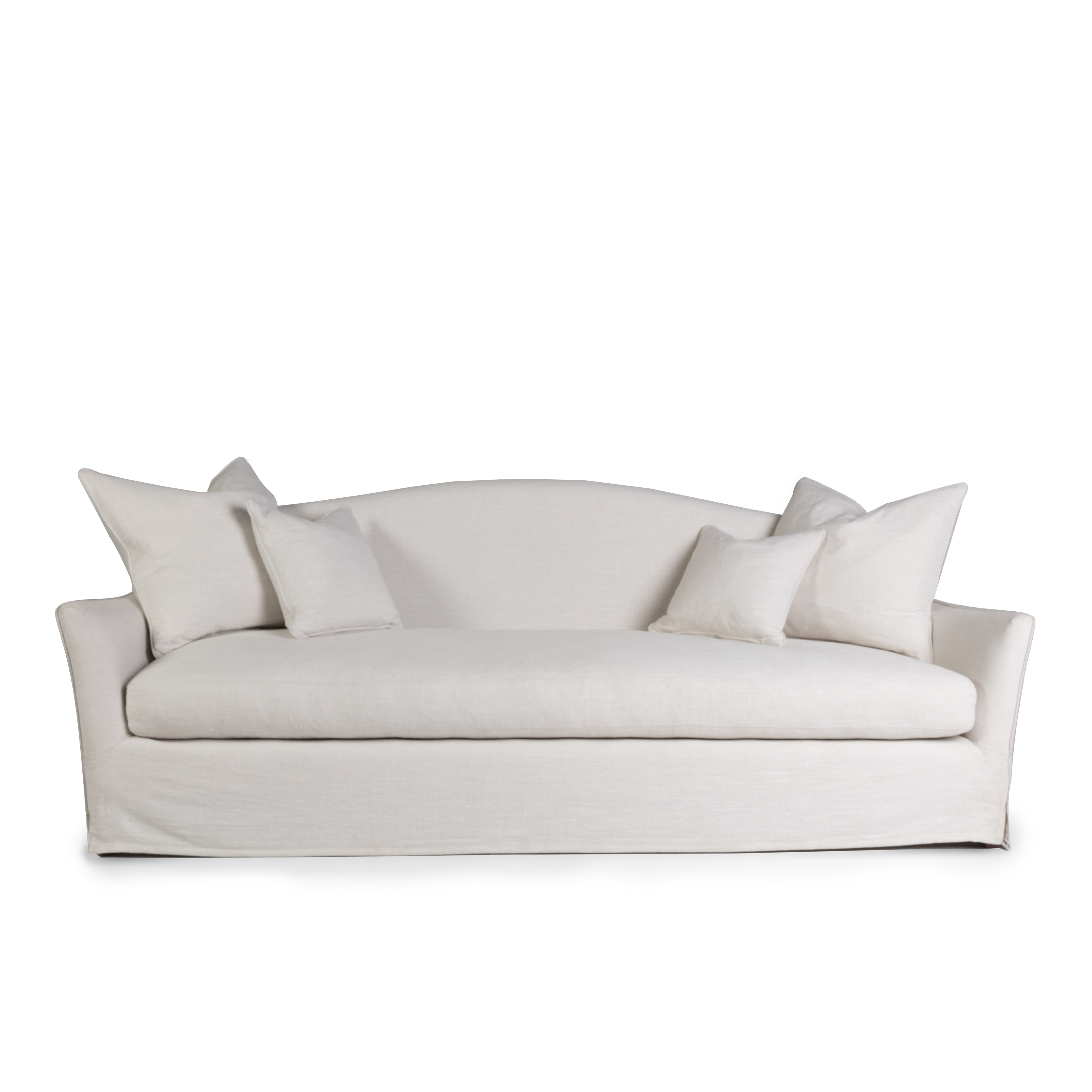 Chelsea Camelback Sofa in Natural