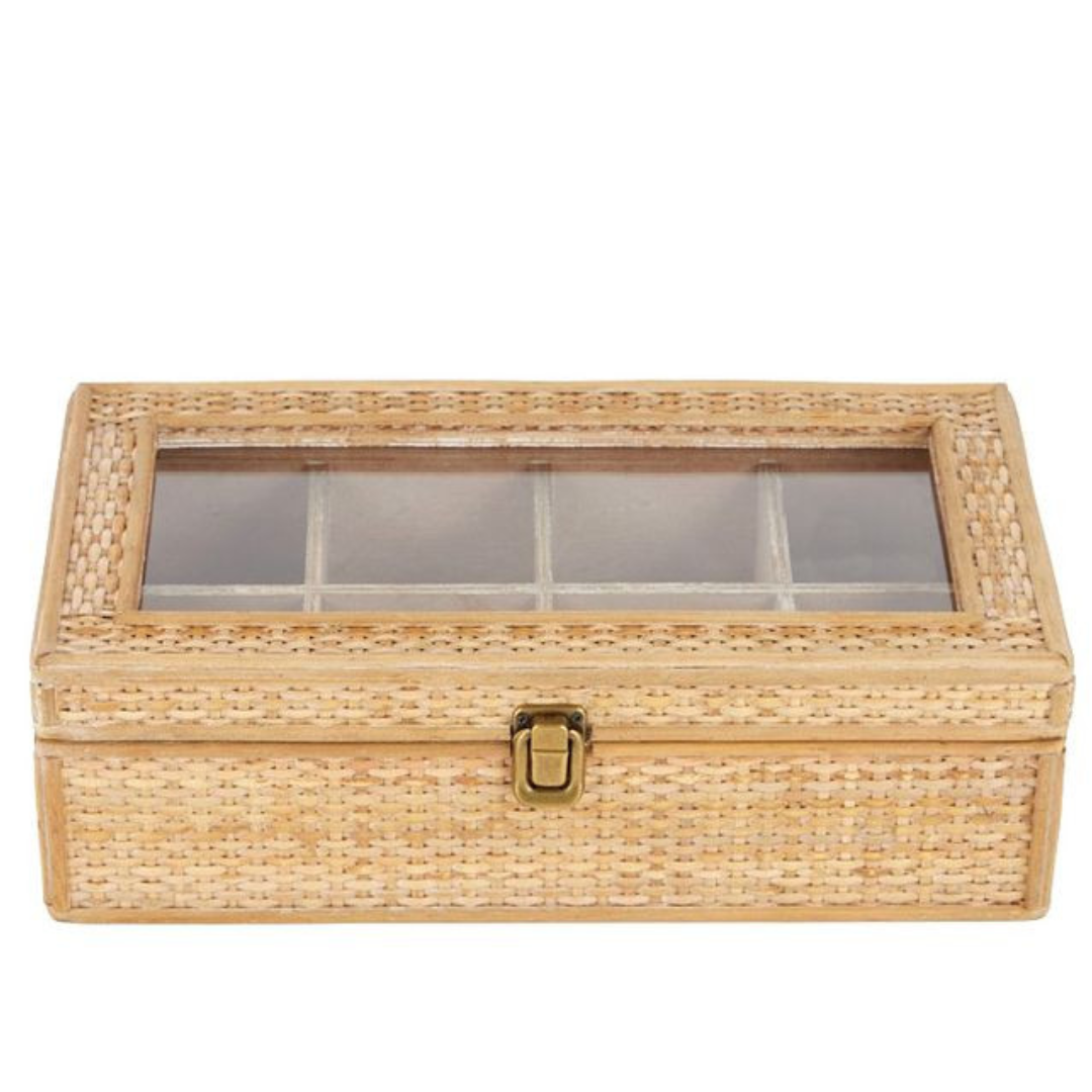Rayna Rattan Jewellery Box